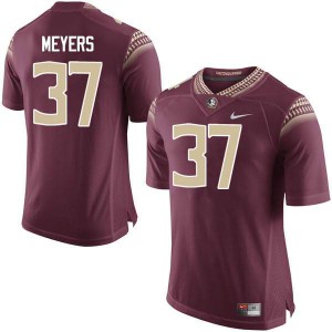 Men Florida State #37 Kyle Meyers Garnet NCAA Jersey 978046-628
