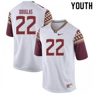 Youth FSU Seminoles #22 Ja'Khi Douglas White NCAA Jerseys 616840-382